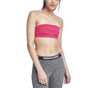 Urban Classics - TB451 Soutien-gorge Bandeau Haut, Femme - Rose (Fuchsia 00106) - L