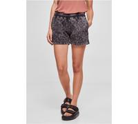 Urban Classics Ladies Towel Washed Sweat Shorts noir - 3XL