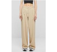 Urban Classics Ladies Ultra Wide Pleat-front Pants Wetsand Taille: 32 | Évasés pantalons Outlet | Femme |