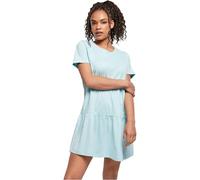 Urban Classics Ladies Valance Tee Dress Robe, Seablue, S Femme