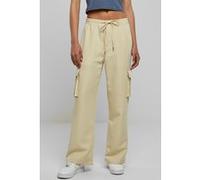 Urban Classics Ladies Vicose Straight Leg Cargo Pants Concrete Taille: S | Pantalons Cargo Outlet | Femme | Gris