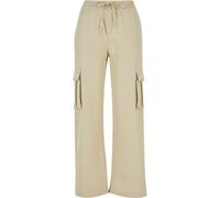 Urban Classics Ladies - Wide Leg Twill Cargo Pantalon