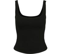 Urban Classics Ladies Wide Neck Top, Débardeur de Sport Femme, Noir (Black 00007), X-Small