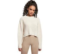 Urban Classics Ladies Wide Oversize Sweater Maillot de survtement, Whitesand, 3XL Femme