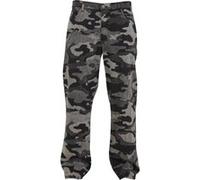 Urban Classics Laser Camo Printed Jeans Blacklasercamo Taille: 38 | Jeans slim Outlet | Homme | Le Noir