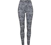 Urban Classics Legging AOP pour Femme, Noir/Blanc, 5XL Slim