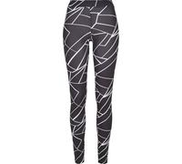 Urban Classics Legging AOP pour Femme, Noir géométrique, S