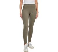 Urban Classics Legging en Jersey Taille Haute pour Femme Pantalon de Yoga, Olive, XXXXL
