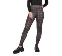 Urban Classics Legging femme Soft AOP noir - taille S, taille haute, jersey stretch 85% polyester/15% élasthanne M