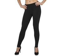 Urban Classics Femme Ladies Jersey Leggings, Black - Black (Black 7), S EU