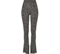 Urban Classics Zebra Boot Big High Waist Leggings Gris 4XL Femme