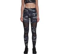Urban Classics Femme Ladies Camo Tech Mesh Leggings Leggins sculptant, Darkcamo/Blk, XS EU