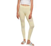 Urban Classics Legging Tech Mesh pour Femme, Jaune Soft