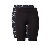 Urban Classics Leggings anthracite / noir / blanc, Taille XL