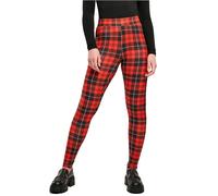 Urban Classics Legging AOP Soft Femme Rouge XS 92% polyester, 8% élasthanne