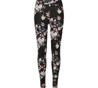 Urban Classics Leggings AOP Soft Femme Legging Noir L 92% Polyester, 8% Élasthanne