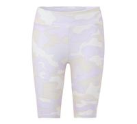 Urban Classics Leggings beige / violet / blanc, Taille XS