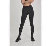 Urban Classics Leggings Biker avec genoux motards Noir M Femme 80% polyamide, 20% Élasthanne