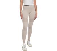 Urban Classics Leggings Da Donna Tech Mesh Pantalon de Yoga, Gris Chaud, XL Femme