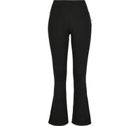 Urban Classics Leggings Interlock Bootcut Noir Femme Taille S