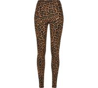 Urban Classics Leggings marron / noir, Taille XS