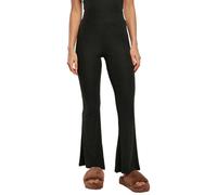Urban Classics Legging évasé côtelé taille haute Noir 5XL Femme