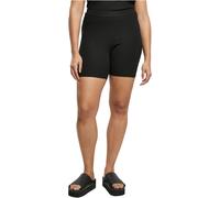 Urban Classics Leggings Gerippt Taille Haute Coupe Slim Noir