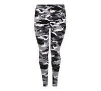 Long Imprimé Camouflage pour Femme et Jeune Fille, Collant Stretch, Taille Haute, Leggings de Sport, Yoga, Zumba
