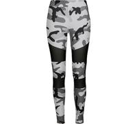 Urban Classics Ladies Camo Tech Mesh Leggings Leggins Sculptant, snowcamo, S Femme