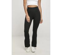 Urban Classics Leggings Organic Interlock Bootcut Noir Taille L Femme