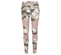 Urban Classics Leggings kaki / vert foncé / rose / blanc, Taille XXXL