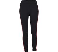 Urban Classics Leggings marine / rouge feu / noir / blanc, Taille XS