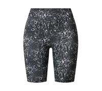 Urban Classics Short de cyclisme Femmes Tie Dye High Waist Black/White XS