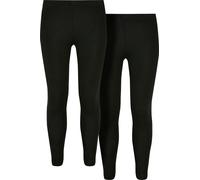Urban Classics Filles Jersey Leggings 2-Pack Noir/Black 158/164