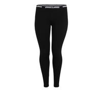 Urban Classics Leggings femme avec logo noir/gris Taille M EU