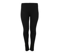 URBAN CLASSICS Legging pour Femme en Coton Jersey et Élasthanne, Moulant, Flexible, Taille Basse, pour le Sport et le Quotidien, Noir, Taille XXL