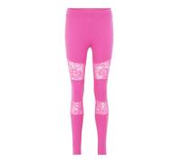 Urban Classics Leggings orchidée / blanc, Taille M