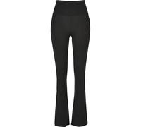 Urban Classics Legging Jersey stretch bio Bootcut Femme Noir XXL