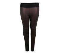 Urban Classics Legging femme effet cuir taille haute Rouge (Redwine 02243) Taille 48 (XXX-Large)