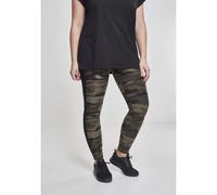 Urban Classics Legging Camo Stripe Femme Camouflage forêt/Noir Taille XS