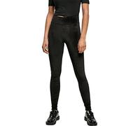 Urban Classics Legging Taille Haute pour Femme, Noir, XXXL
