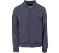 Urban Classics Light Bomber Jacket Veste, Bleu (Navy), Large Homme