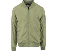Urban Classics Light Bomber Jacket Veste, Vert (Olive), Small Homme