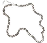 Urban Classics Long Basic Chain Necklace Silver