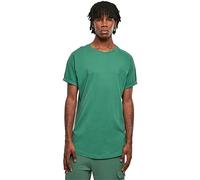 Urban Classics Long Shaped Turnup Tee T-Shirt, Leaf, S Homme