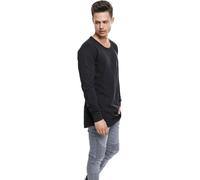 Urban Classics Longsleeve Long Shaped Fashion L/S Tee Black M