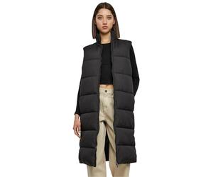 Urban Classics Longue Doudoune Sans Manches Femme Veste noir S 100% Polyester