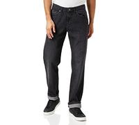 Urban Classics Loose Fit Jeans Pantalons, Couleur : Noir délavé, 34W / 34L Homme