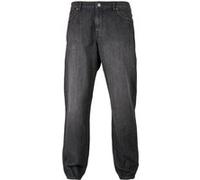 Urban Classics Loose Fit Jeans Real Black Washed Taille: 30/32 | Jeans droits Outlet | Homme | Le Noir