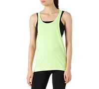 Urban Classics Ladies Loose Burnout Tanktop T-Shirt de Sport, Jaune (Neonyellow), (Taille Fabricant: Large) Femme